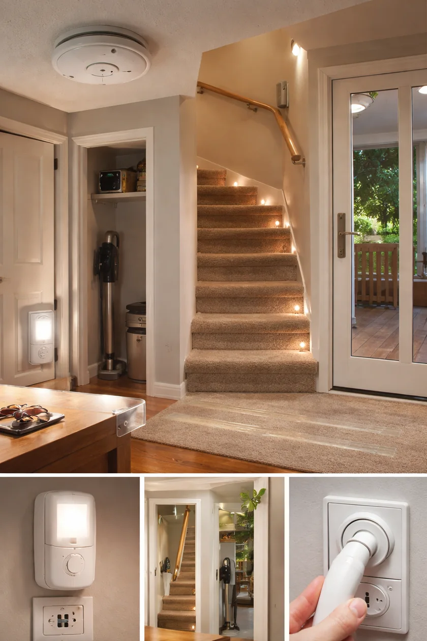 Sicherheit und Orientierung im Alltag: Nachtlicht, Rauchmelder und Türsensoren geben Angehörigen mehr Ruhe