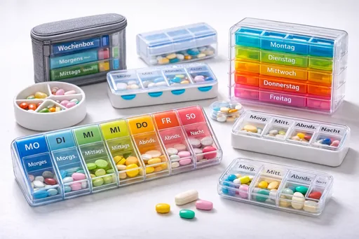 Medikamentenboxen und Wochendosierer