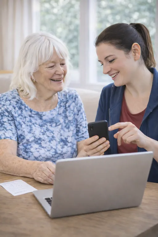 NiSa Betreuung – Laptop und Computer gemeinsam verständlich nutzen